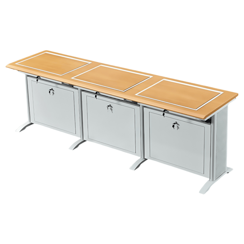 鑫木樽电脑桌230*75cm张高清大图