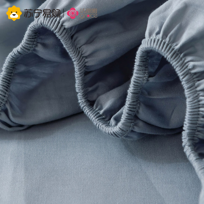 洁丽雅床品2022年新款床笠全棉单件床罩宿舍纯棉床垫保护罩