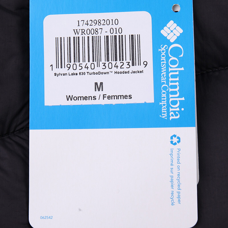 哥伦比亚(Columbia)户外女装热能反射保暖600蓬羽绒服WR0087