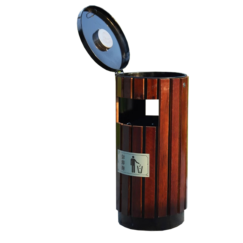 圣承启 垃圾桶 咖色个高清大图