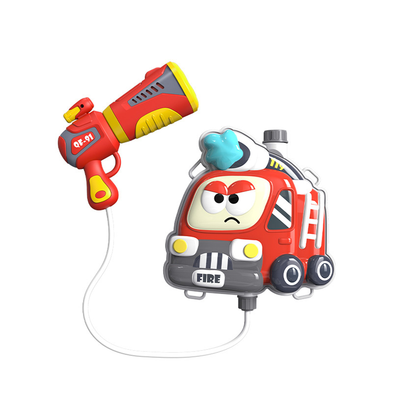 智美环球 消防车戏水儿童玩具 五个装