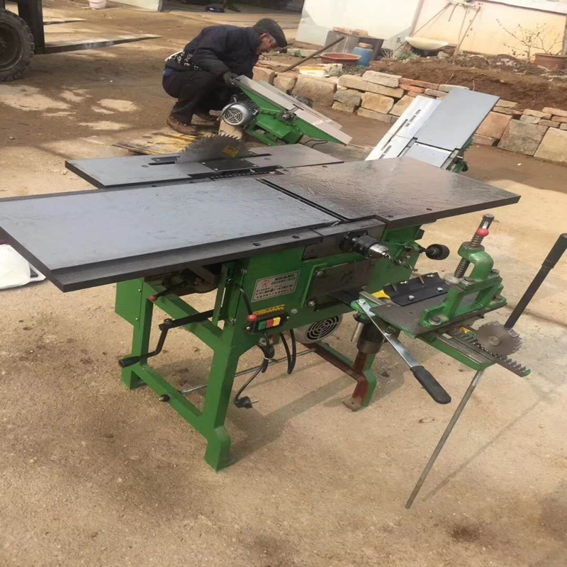 台式多功能木工机床电刨平刨台锯藤印象电锯刨床台刨三合一刨板机