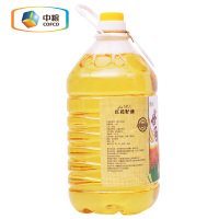 中粮塔原红花籽油5L桶装新疆红花籽油植物油物理压榨一级食用油
