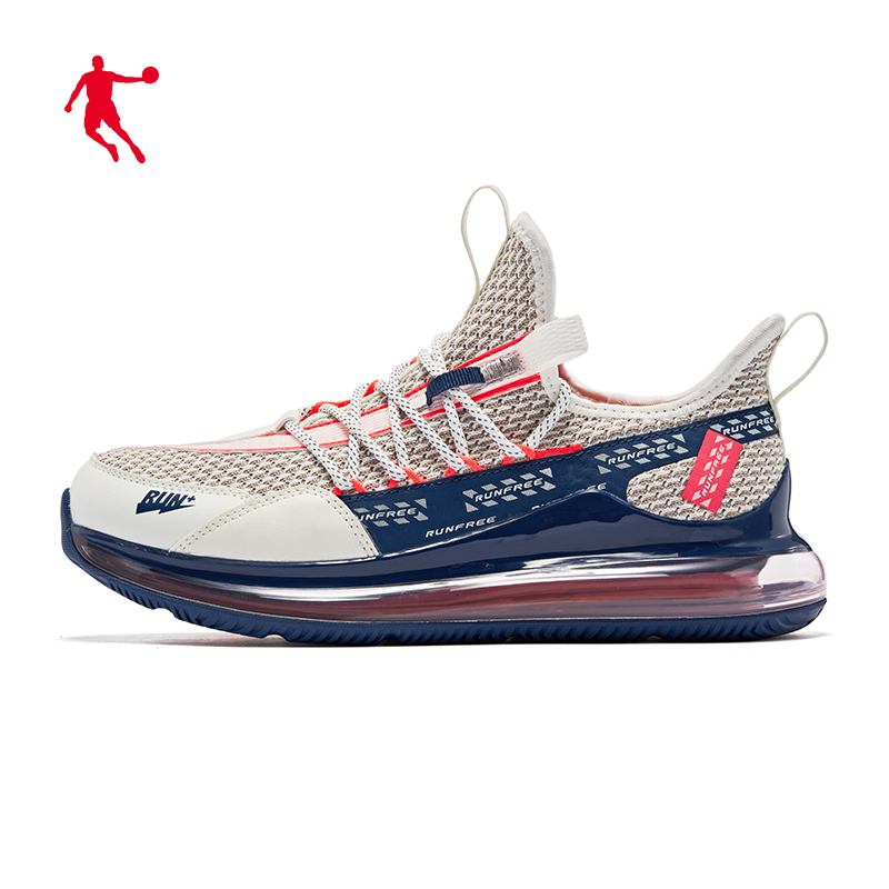 乔丹官方旗舰女气垫鞋运动鞋2020新款夏季休闲跑步鞋全掌气垫跑鞋减震