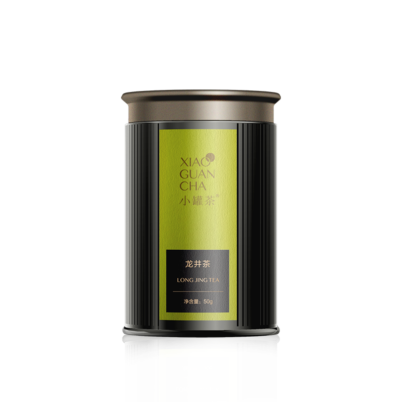 小罐茶多泡装龙井茶2021新茶明前春茶茶叶礼盒装绿茶 50g