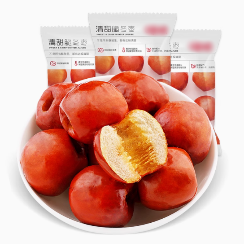 脆冬枣35g (120袋/箱)货期一周