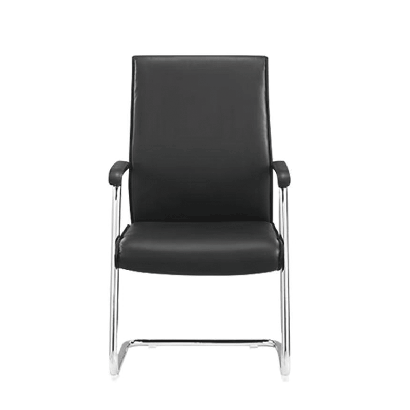 企来皮面弓形椅 570*610*1010mm 把高清大图