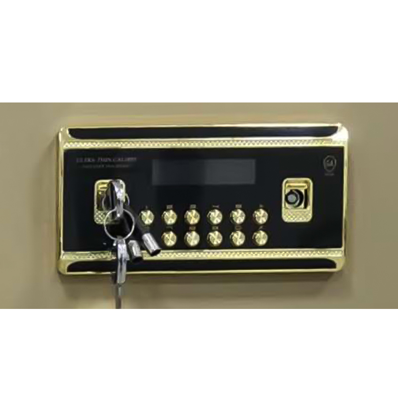富和美(BNF)品质保险柜5环保喷粉加粗锁栓(400L*480W*800H) 卡其色