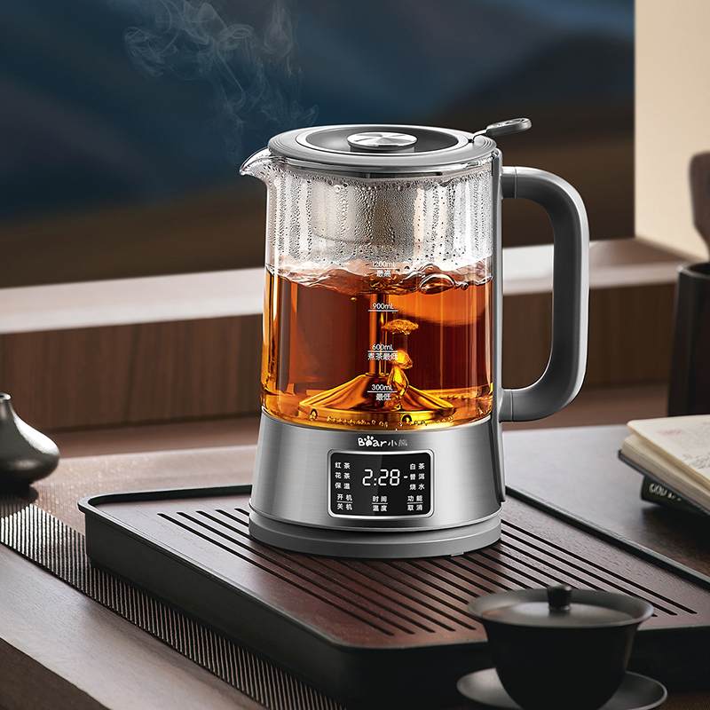 小熊(Bear) ZCQ-D12L6 家用大容量养生壶 1.2L 黑色 / 台高清大图