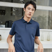 探路者速干t恤男短袖带翻领POLO衫男式户外T恤男士速干衣春夏季舒适快干吸汗运动T恤透气商务休闲韩版
