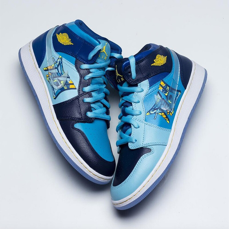 airjordan34aj34电光蓝紫镂空蝉翼男士气垫缓震轻质实战篮球鞋ar