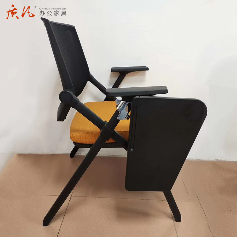 质凡辅导培训补习班课桌椅培训办公网椅组合职员椅职员办公椅桌板员工