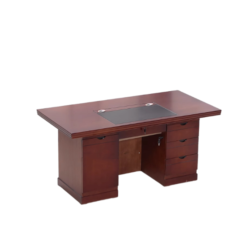 圣德列简约油漆办公桌职员桌L-5 1400*700*750mm高清大图