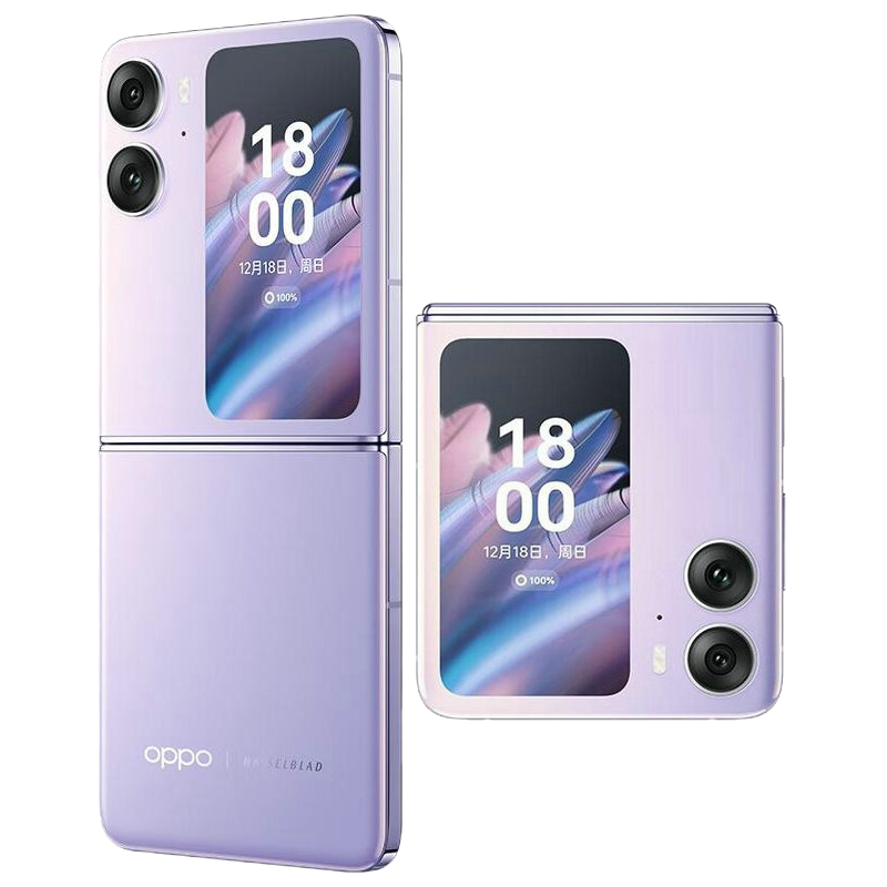 [二手99新]OPPO Find N2 Flip 慕紫 12G+256G 全网通安卓手机6.8英寸折叠屏双卡娱乐5G手机高清大图