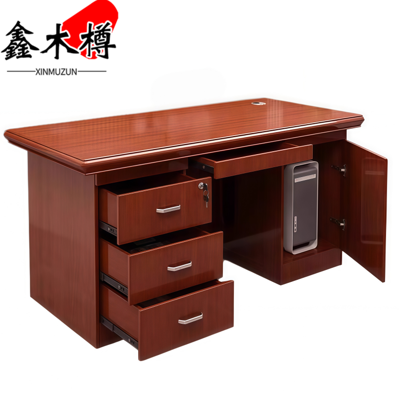 鑫木樽 办公桌 60cm 台高清大图