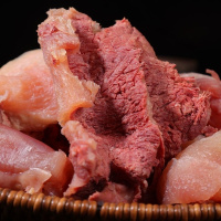 驴拆骨肉全熟即食剔骨肉筋头巴脑拆骨驴肉五香驴剔骨肉
