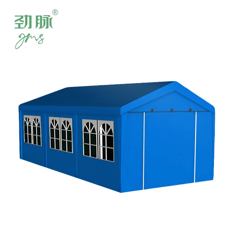 劲脉 移动帐篷 天蓝色围布-8*4*2M 顶高清大图