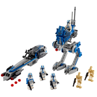 LEGO乐高星球大战系列501 军团克隆人士兵75280 男孩女孩7岁+电影周边 玩具积木