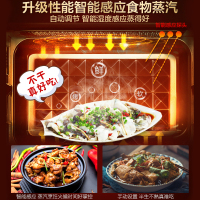 美的(Midea)微波炉特色功能预约功能平板底盘类型23升定时功能蒸立方光波炉变频微电脑式控制方式平板加热X3-233A