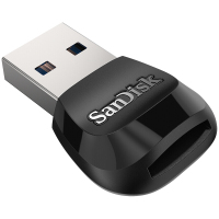 闪迪(SanDisk) 移动伴侣 USB 3.0 microSD 读卡器(SDDR-B531)小卡手机TF卡专用读卡器