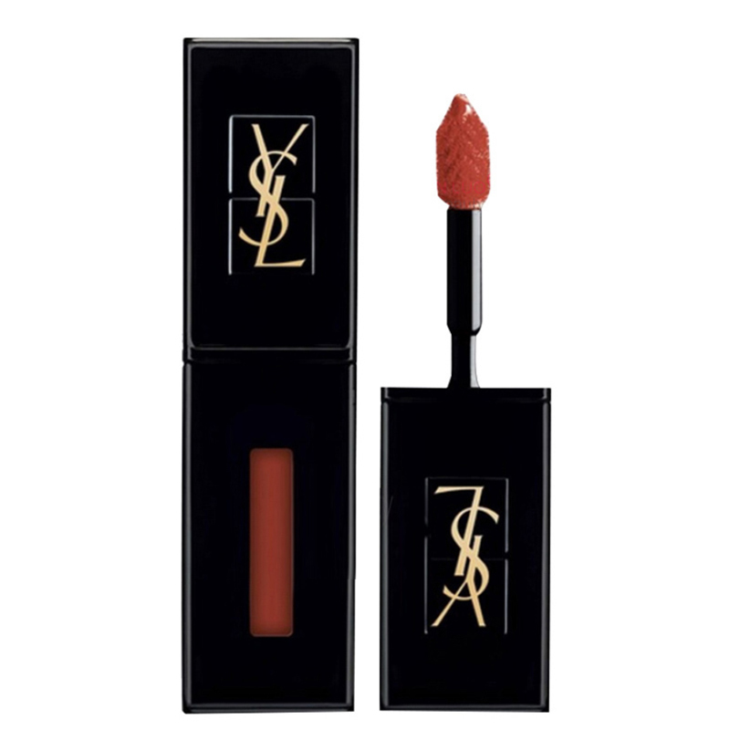 SAINT LAURENT 黑管唇釉 新品镜光唇釉液体口红唇膏5.5ml 416#