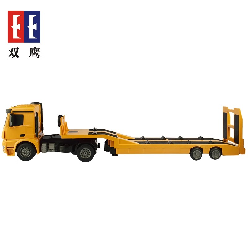 双鹰E562遥控车电动遥控平板拖车工程车搬运车玩具儿童节日1663高清大图