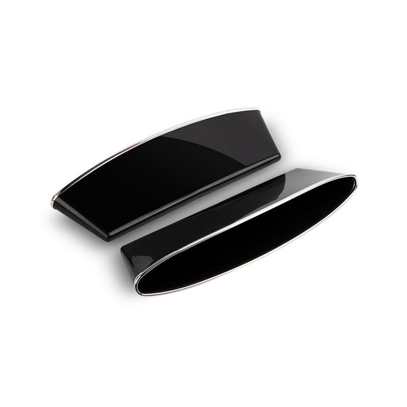 爱车屋 ICAROOM 汽车收纳盒1对装 车用座椅缝隙置物盒 车载垃圾桶 储物箱 整理箱I-3071黑色