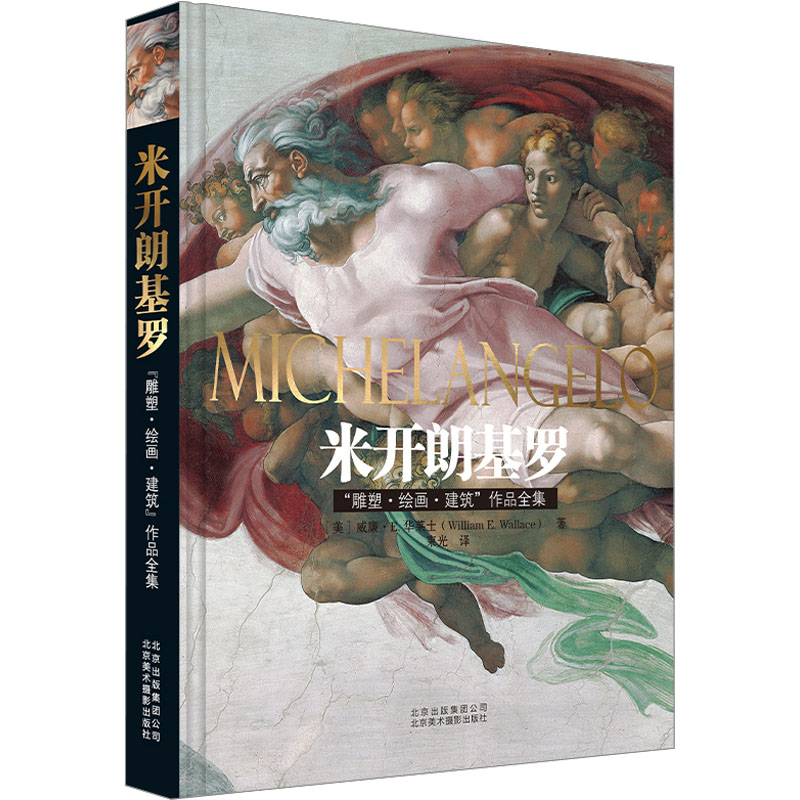 [M]米开朗基罗“雕塑·绘画·建筑”作品全集-9787805015316高清大图