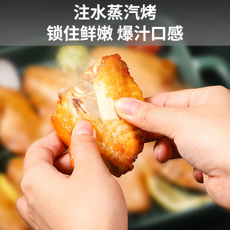 九阳(Joyoung)不用翻面6L大容量 空气炸锅 蒸汽嫩炸精准控温 1700W大功率 不沾易洁 KL60-V575高清大图
