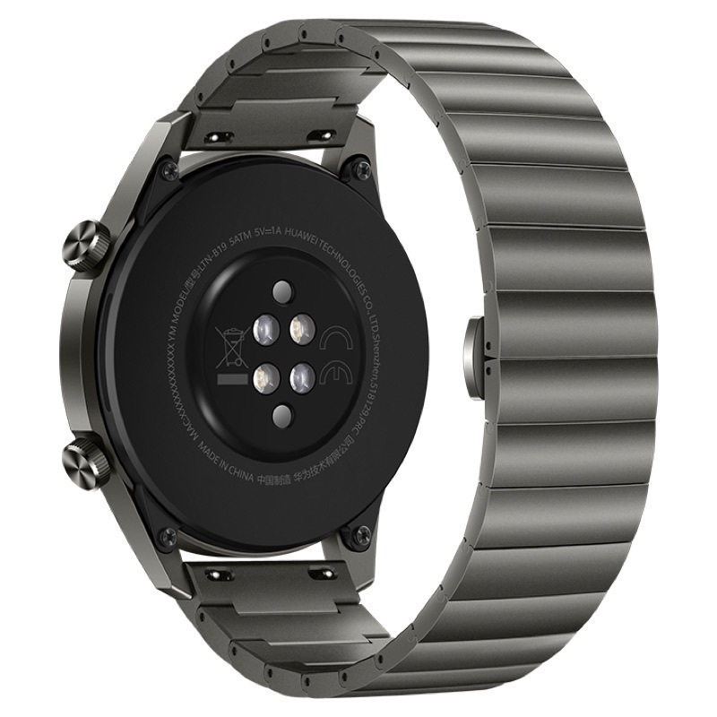 华为/HUAWEI WATCH GT2 (46mm)适用Mate 30专业智能手表手环运动防水通话音乐尊享版- 钛银灰