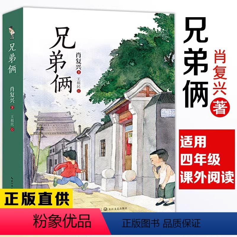 兄弟俩 【正版】兄弟俩肖复兴长篇少年成长小说有关爱与勇气理解陪伴的生命故事小学生四五六年级课外书必读老师阅读亲情儿童故事