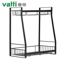 华帝黑雅系列转角调味架