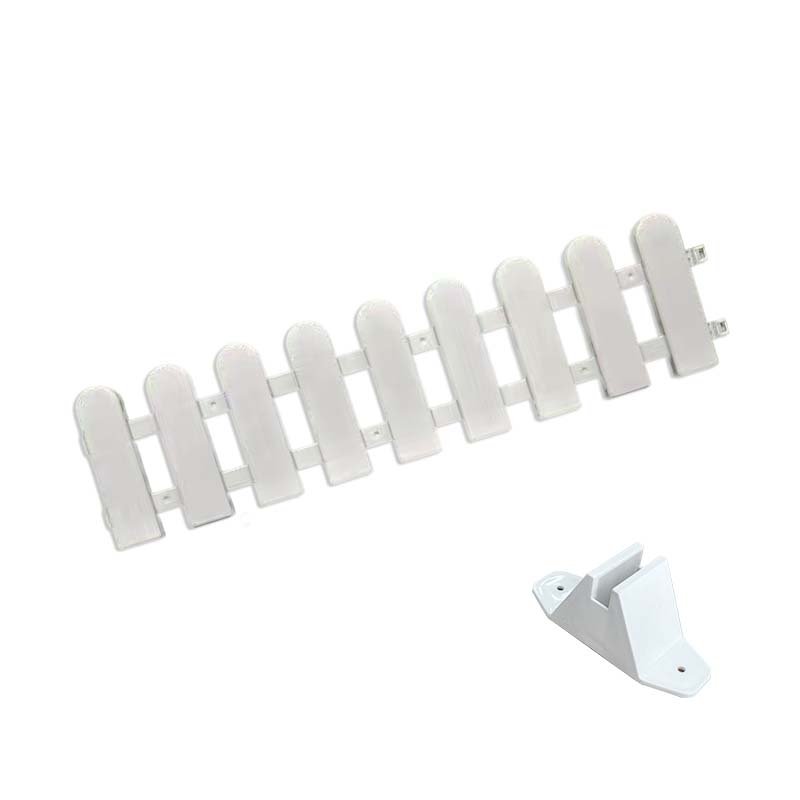 安虎 pvc草坪护栏 底座款50*13cm 件高清大图