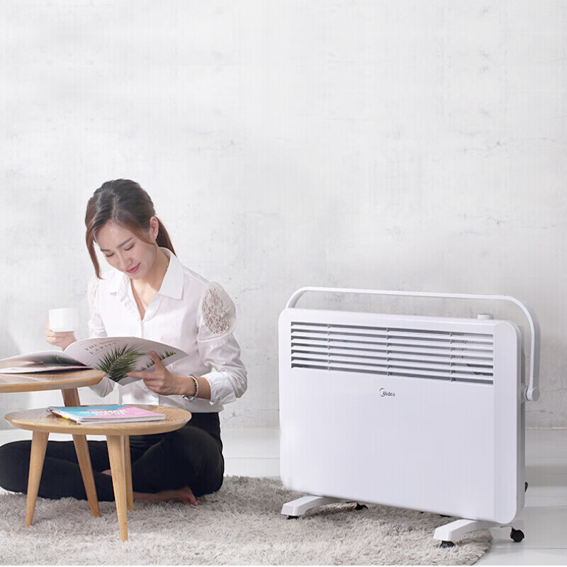 美的 (Midea) NDY-DN取暖器电暖器电散热器对流式对衡式欧式快热家用速热 防水2000W内置加湿高清大图