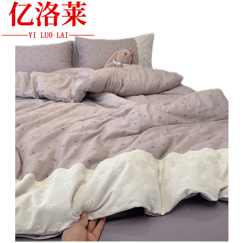 亿洛莱 床上四件套 1.8m 套高清大图