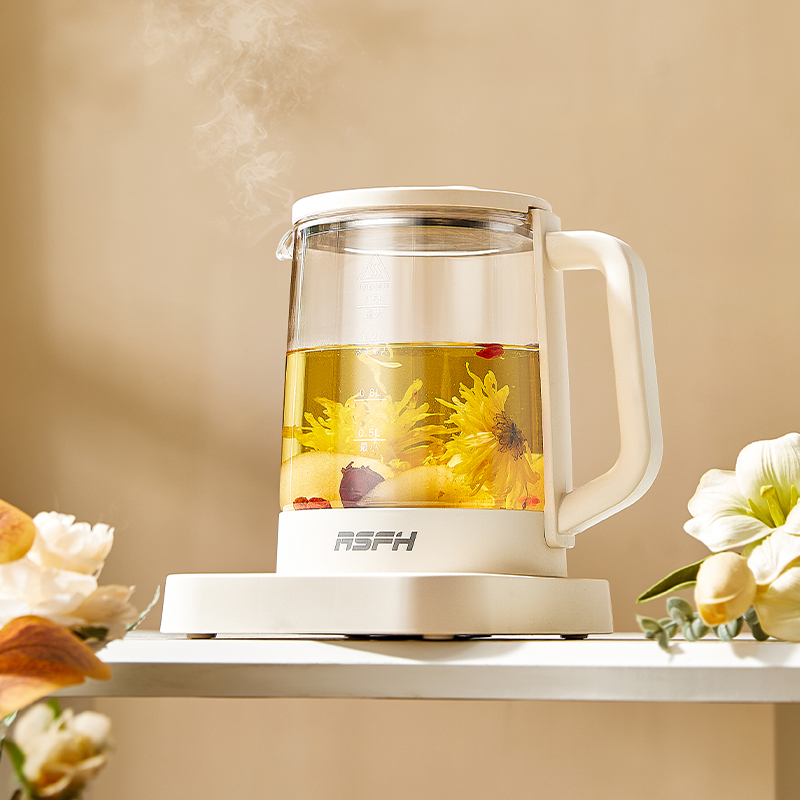 乐仕菲斯RS-F1养生壶1.5L(单位:台)白色高清大图