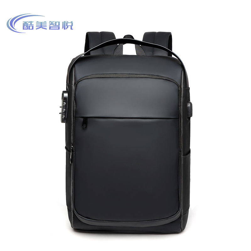 酷美智悦 双肩包黑色USB接口27*13*45cm KM-FZ120 个