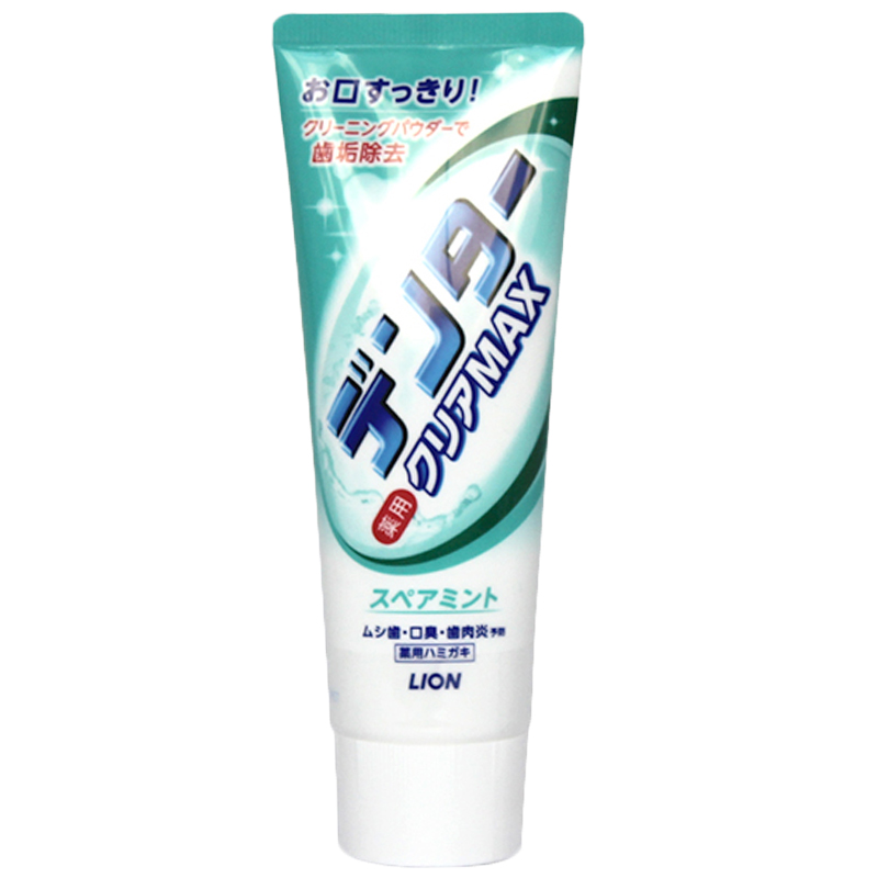 狮王(LION) 粒子洁净立式牙膏 清凉薄荷 140g高清大图