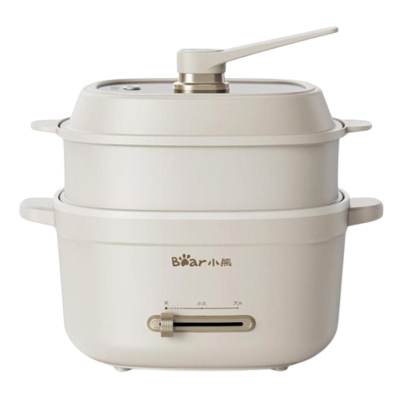 小熊电热锅3L花样烹饪使用简单清洗方便DRG-E30U8