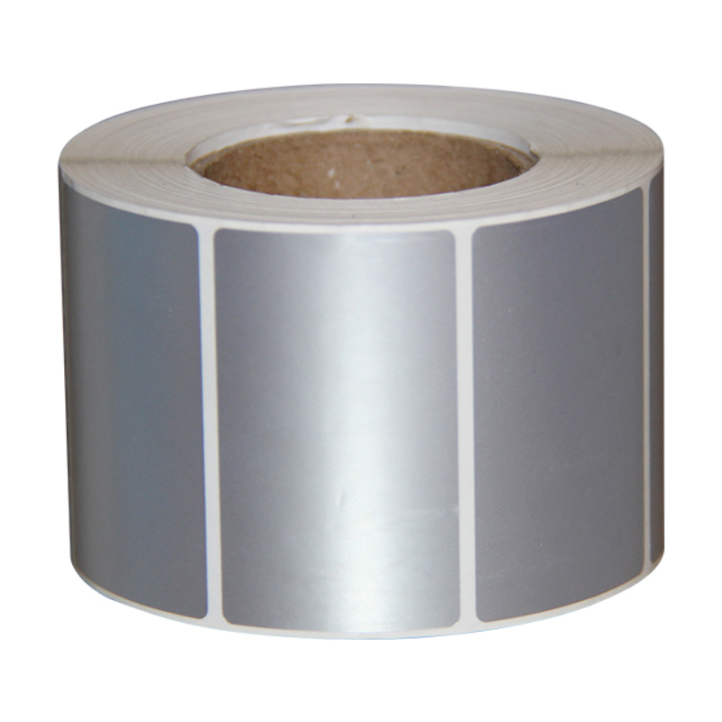 海格利 HGL-12 标签标贴 PVC 50mm*80mm 200张/卷(计价单位:卷) 银色高清大图