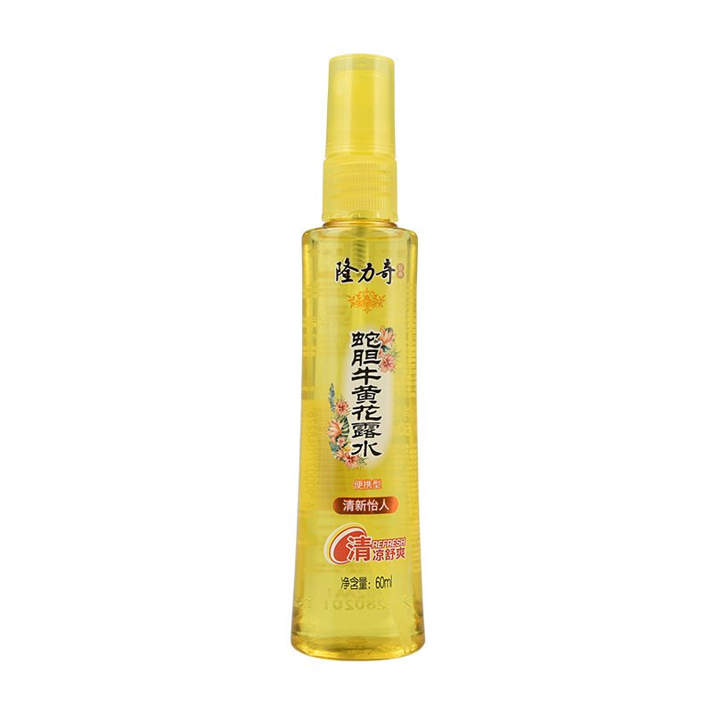 隆力奇花露水驱蚊液水喷雾成人防蚊虫香薰花香正品牛黄 驱蚊 60ml*2高清大图