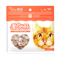 朗诺Ranova-猫用小心肝系列冻干鹿肉+鹿肝-30g-1袋