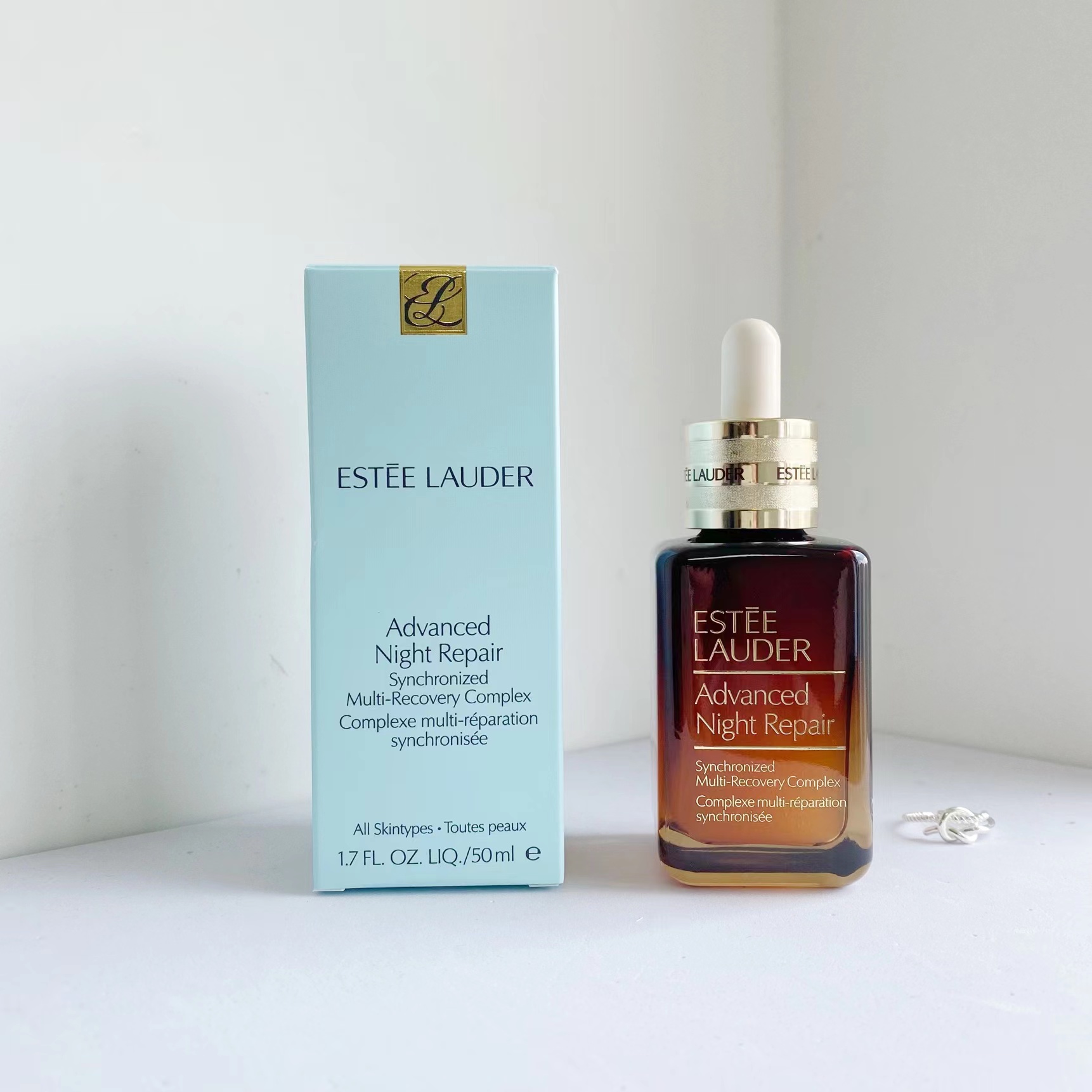 雅诗兰黛小棕瓶精华露50ml高清大图