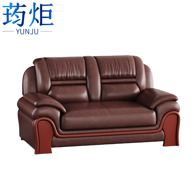 皮质棕色沙发高清大图