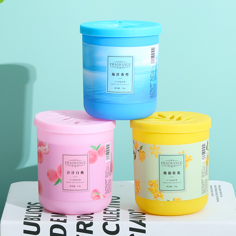 空气清新剂室内家用固体香膏房间卧室厕所香薰除臭卫生间持久留香高清大图