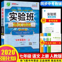 2020新版 实验班提优训练七年级语文上册人教版 初中7年级上同步练习作业本辅导资料测试题 初一期中期末测评卷总复习训练