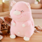鸱吻福猪抱枕猪猪抱枕毛绒玩具男孩女孩玩具生肖生日礼物60cm 粉色 普通款