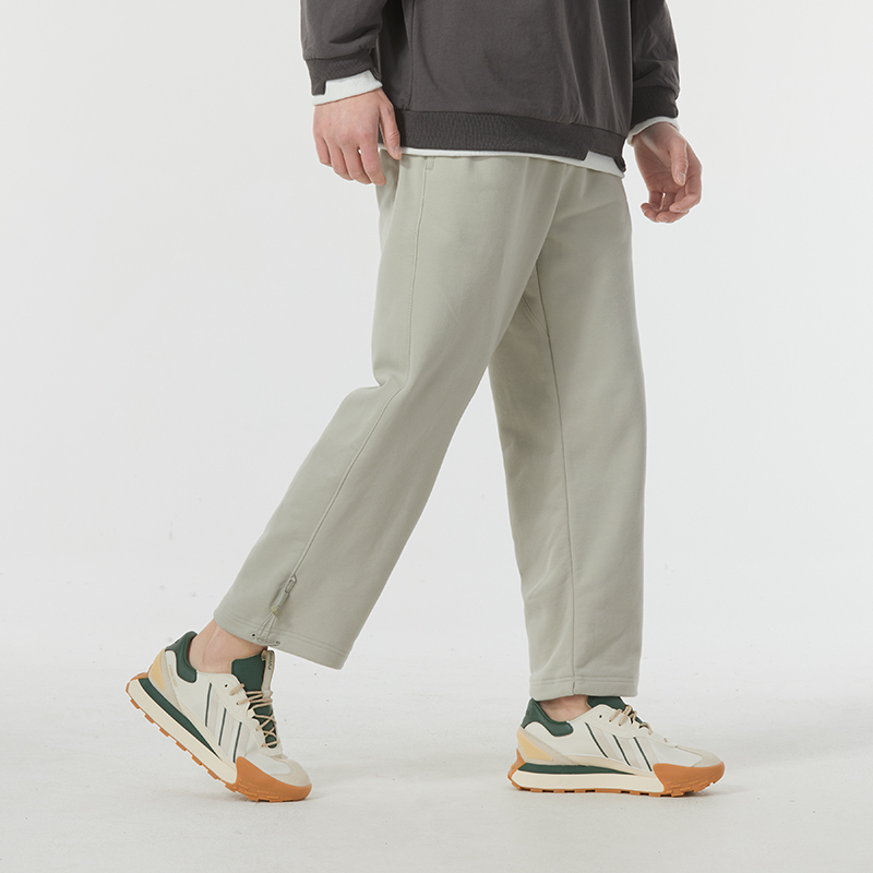 阿迪达斯 (adidas)男裤新款针织宽松运动休闲直筒裤长裤IT3969