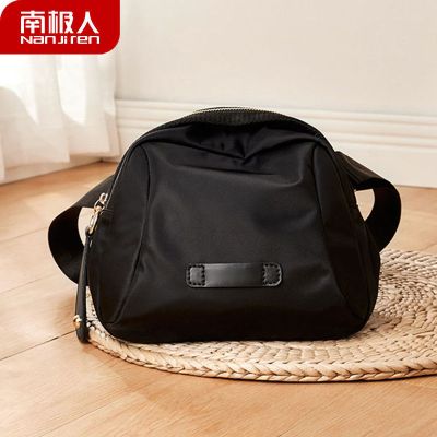 南极人小包包女包2021新款韩版时尚百搭女士牛津布帆布包腰包单肩斜挎包_970 【PK-8629】黑色