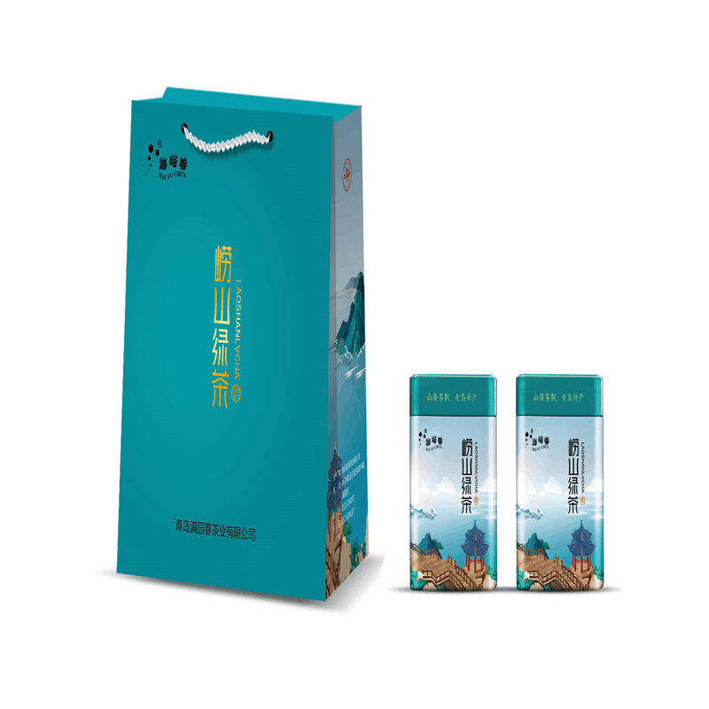 お値引き中　未開封　最高級中国茶　海峪春崂山茶 未開封 最高級中国茶 海峪春崂山茶 最好的绿茶-最